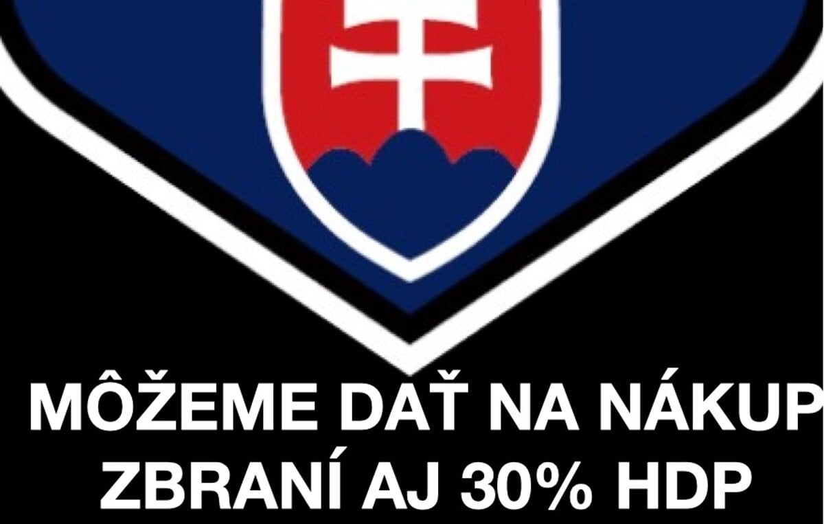 Cynicka obluda Logo Narodnych obrannych sil SR