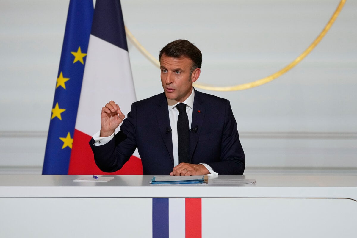 Francuzsko uznava Palestinsky stat oznamil Macron