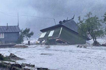 Povodne v Rumunsku si vyziadali jednu obet
