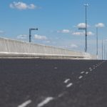 Dialniciari opravuju vozovku dialnice pri Trencine