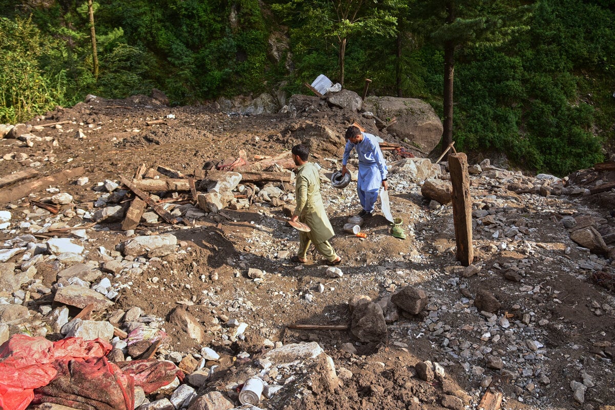 Pocet obet monzunovych dazdov v Pakistane sa zvysil na takmer dvesto