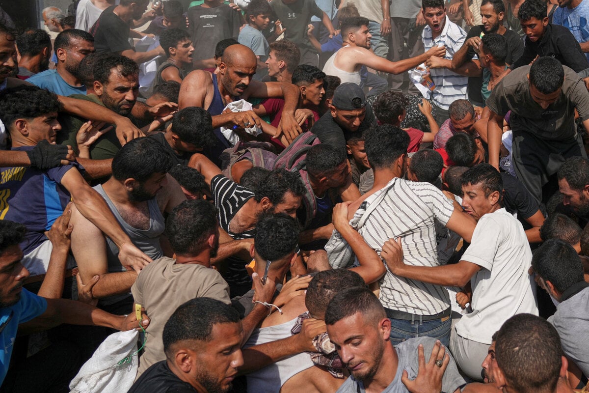 Pri usili o humanitarnu pomoc zahynulo v Gaze 1760 Palestincanov
