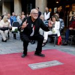 Bratislavsky filmovy chodnik slavy sa rozrastol o dlazdicu Milana Knazka