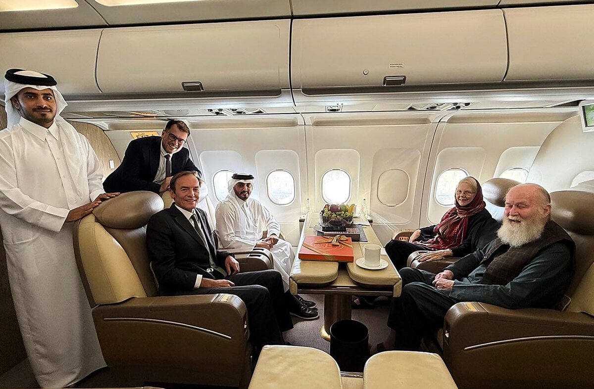 Britsky par zadrziavany Talibanom sa vratil domov