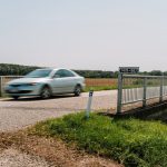 Opravy zniceneho mosta na frekventovanej ceste