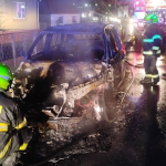 Hasici zasahovali pri poziari auta v Dargove