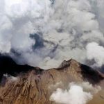 Japonsko Po erupcii sopky Sakuradzima varovanie pred popolom