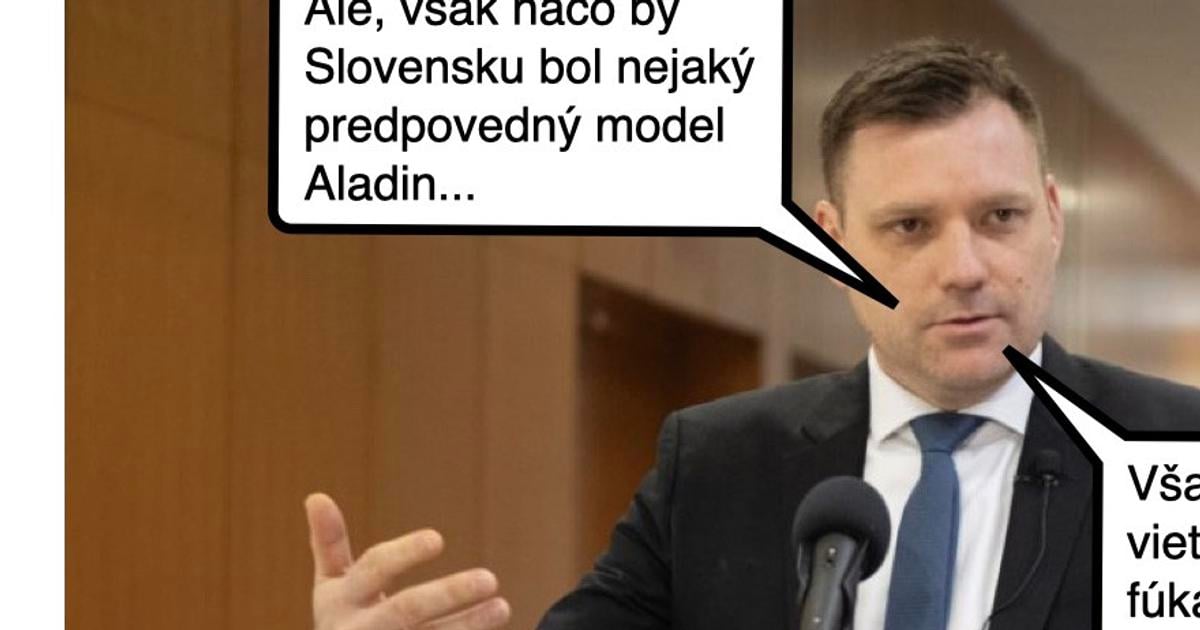 Nadbytocny Aladin konci Cynicka obluda