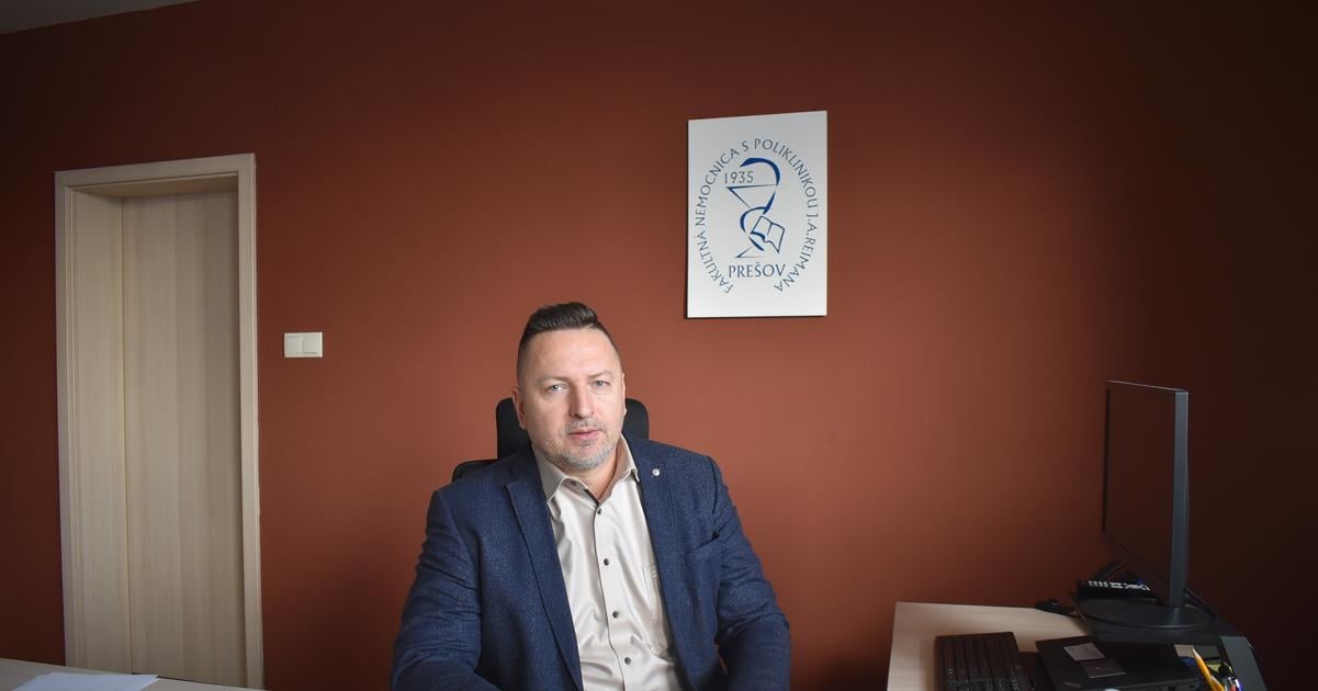 Riaditel presovskej nemocnice Smatana odstupil