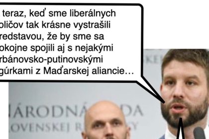 Cynicka obluda Progresivne Slovensko sa ukotvuje