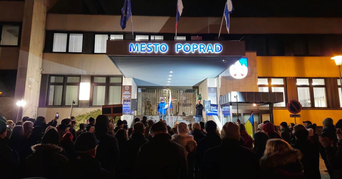 Kazdy den prinasa katastrofy zaznelo na proteste v Poprade