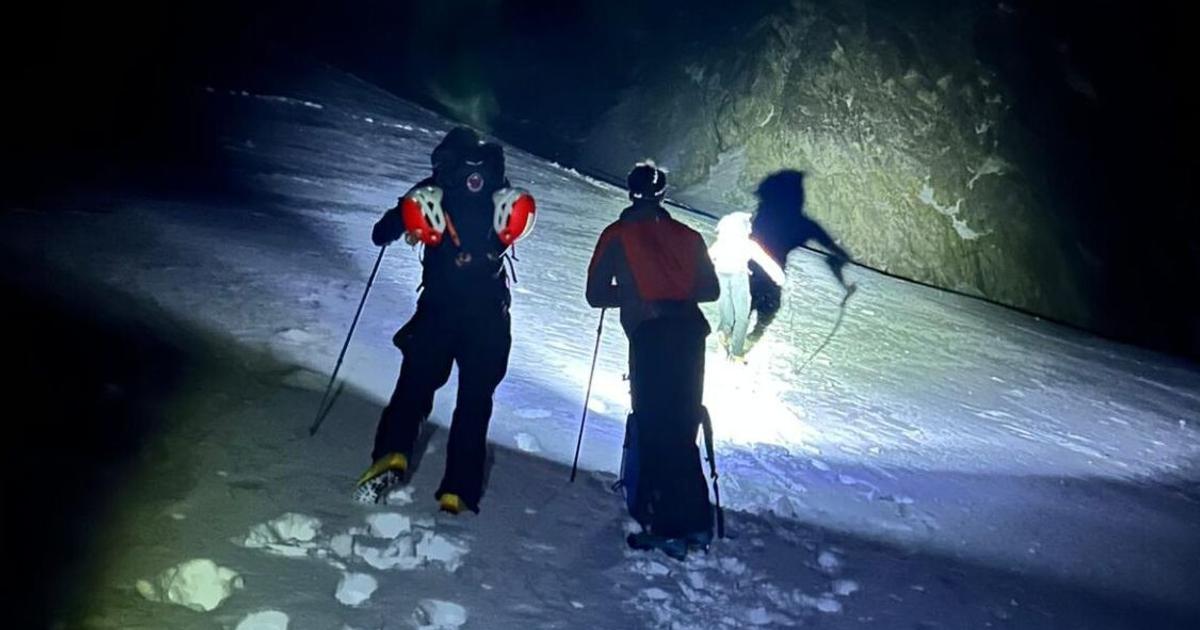 Turista uviazol na tatranskom stite horski zachranari mu pomohli