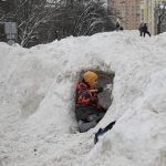 Kamcatka Ako vyzera snehova apokalypsa