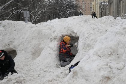 Kamcatka Ako vyzera snehova apokalypsa