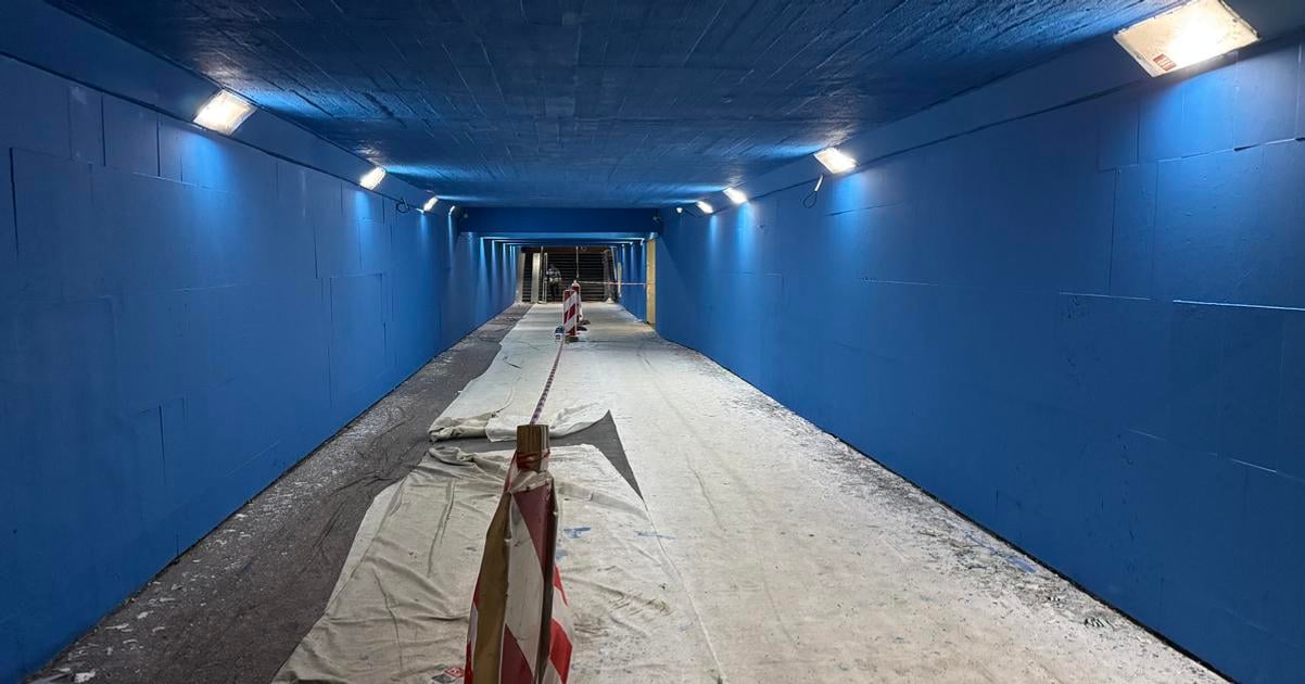 Podchod pod Hasicnou ulicou prechadza obnovou Pribudnu svetelne boxy a osvetlia kamenny mur