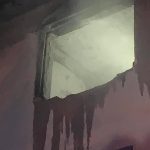 V noci ludia utekali z bytovky vypukol poziar