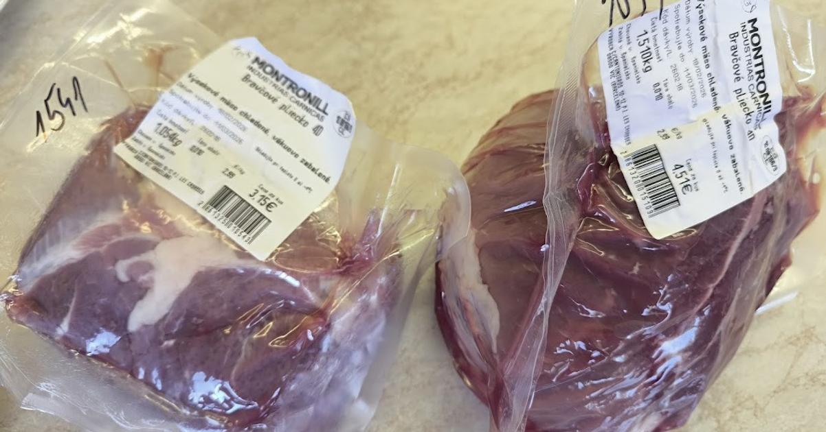 Z obchodu prisiel s pachnucim masom Odbornici potvrdili ze to bolo riziko pre zdravie