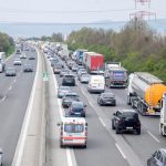 Dialnica smerom do Bratislavy je plne prejazdna po povodnej trase