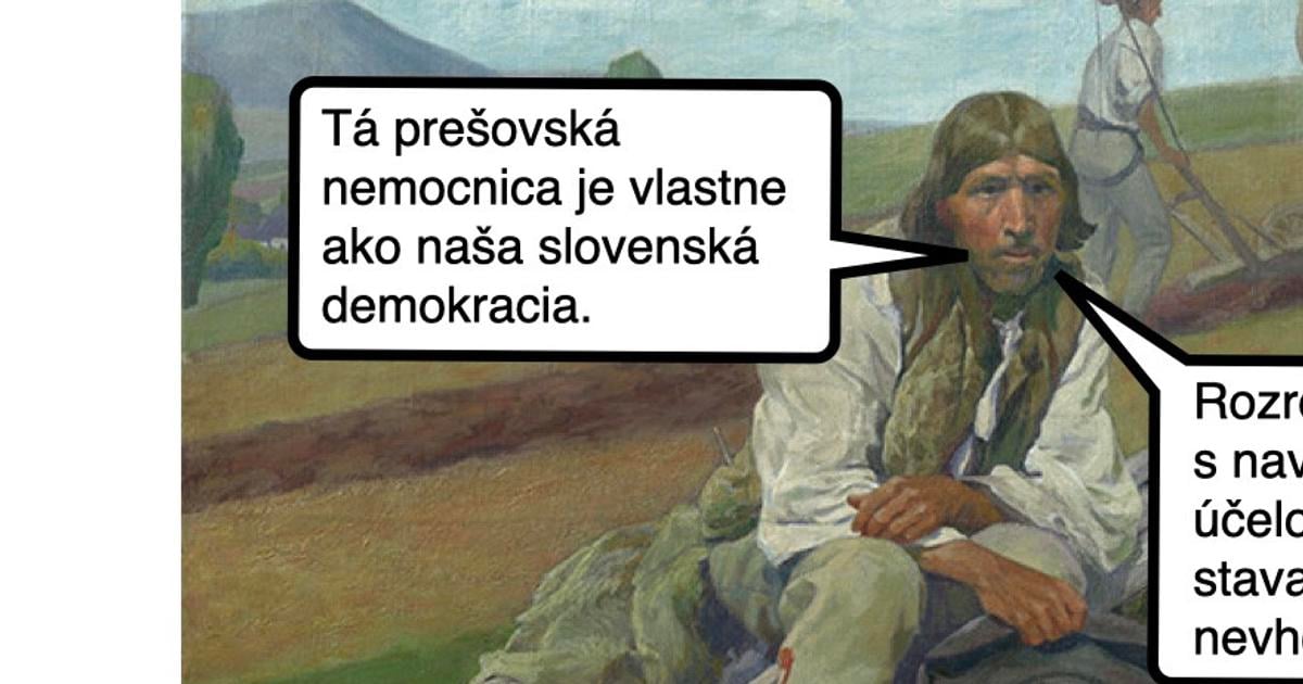 Cynicka obluda Empatia s presovskou nemocnicou
