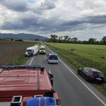 Pri Secovciach sa stala hromadna nehoda na mieste su viaceri zraneni cesta je uzavreta