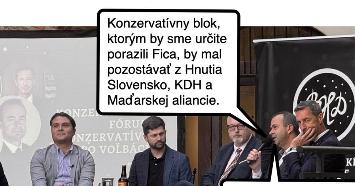 Cynicka obluda Konzervativny blok Ficovych podporovatelov