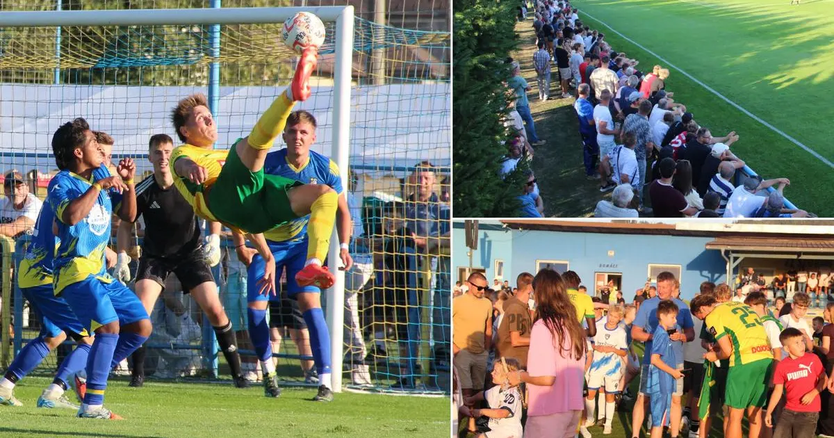Dedina na Orave žije futbalom: Na zápas Žiliny prišlo viac ľudí než má obec obyvateľov