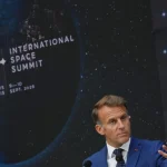 Macron vyzval na vytvorenie európskeho programu pilotovaných vesmírnych letov