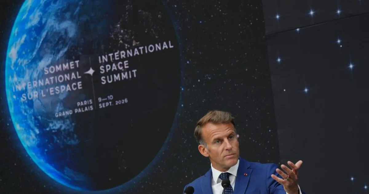 Macron vyzval na vytvorenie európskeho programu pilotovaných vesmírnych letov