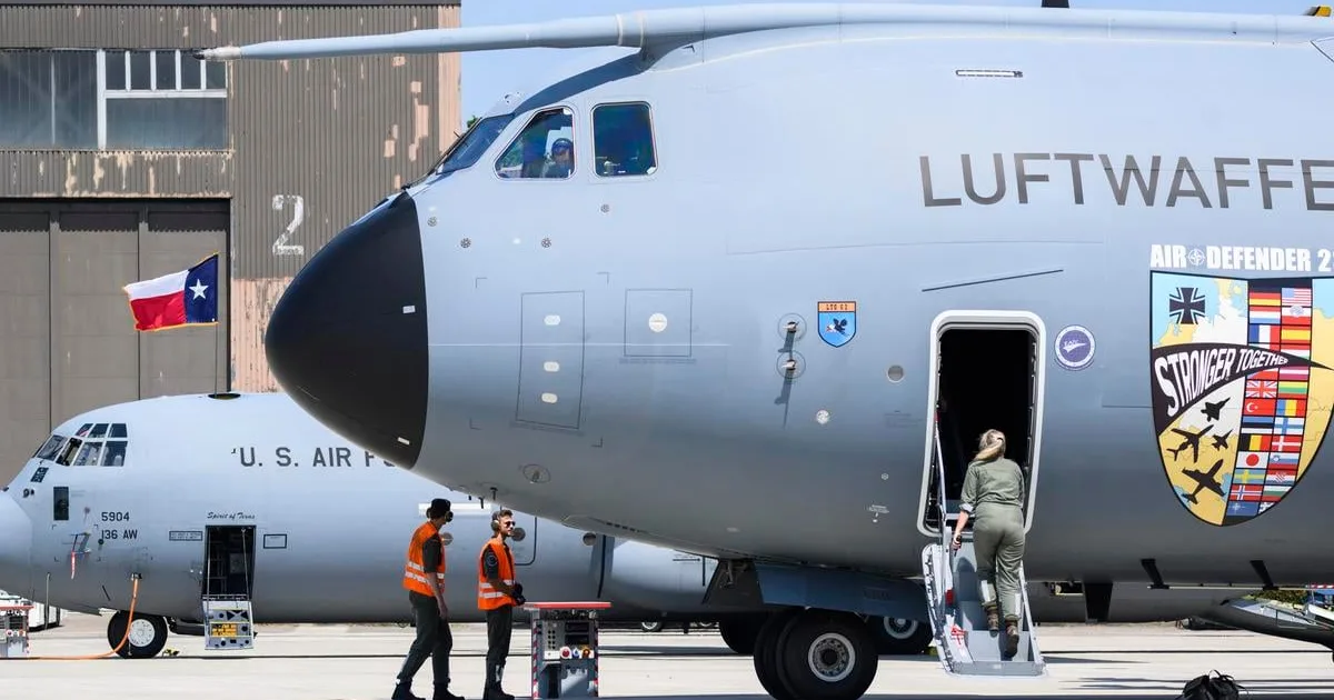 Neidentifikovaný dron spadol pri základni nemeckého letectva
